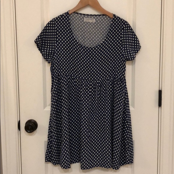 American Apparel Dresses & Skirts - American Apparel babydoll polka dot dress XS/S American Apparel Dresses & Skirts - American Apparel babydoll polka dot dress XS/S